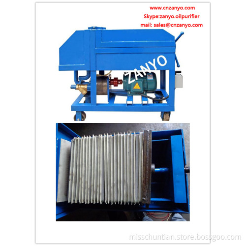 ZYP plate pressure oil purifier